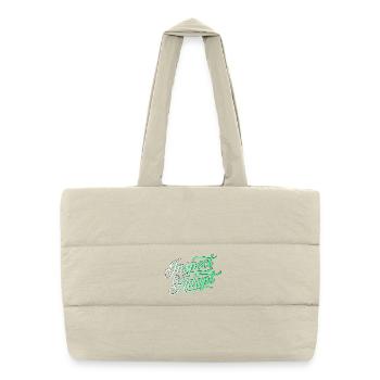 Inspect & Adapt, Agile Coach Scrum Shirt - Puffer Shopping Bag - natural - Front