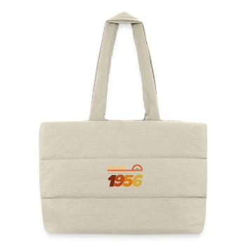 70 Years 1956 Rock Style T-Shirt - Puffer Shopping Bag - natural - Front