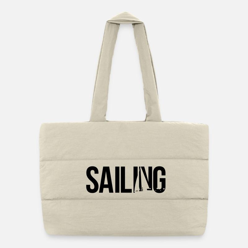 sailing Puffer Shopping Bag
