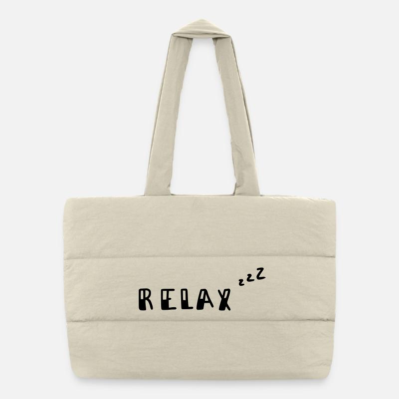 Relax Puffer-Einkaufstasche