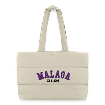 Malaga Est. 2005 - Puffer Shopping Bag - natural - Front