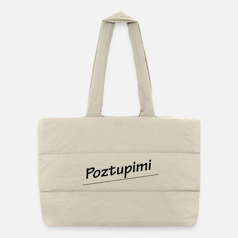 POZTUPIMI Puffer-Einkaufstasche
