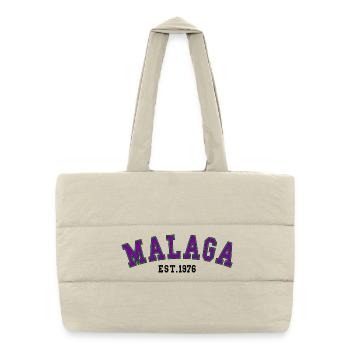 Malaga Est. 1976 - Puffer Shopping Bag - natural - Front
