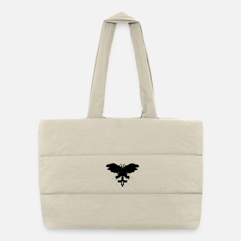 Rorschach Puffer Shopping Bag