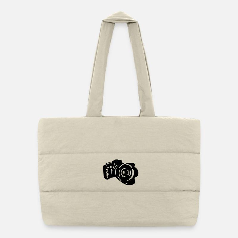 caméra Sac shopping matelassé