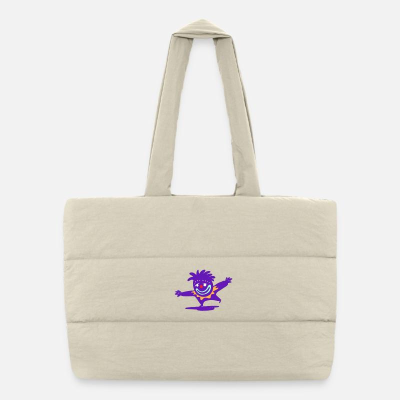 Kleks the Clown Puffer Shopping Bag
