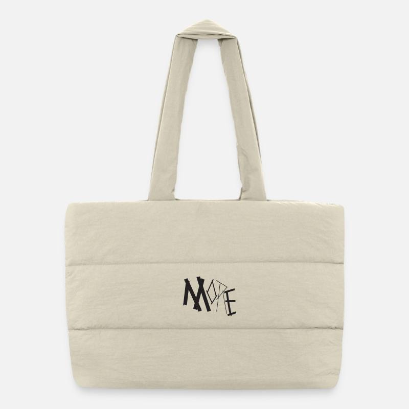 more Puffer Shopping Bag