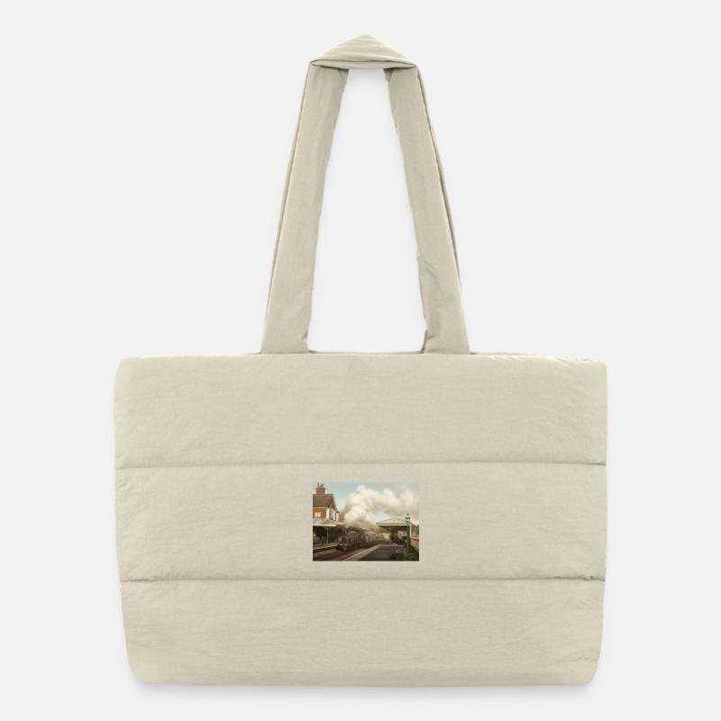 Dampf-Ära Kingscote Puffer-Einkaufstasche