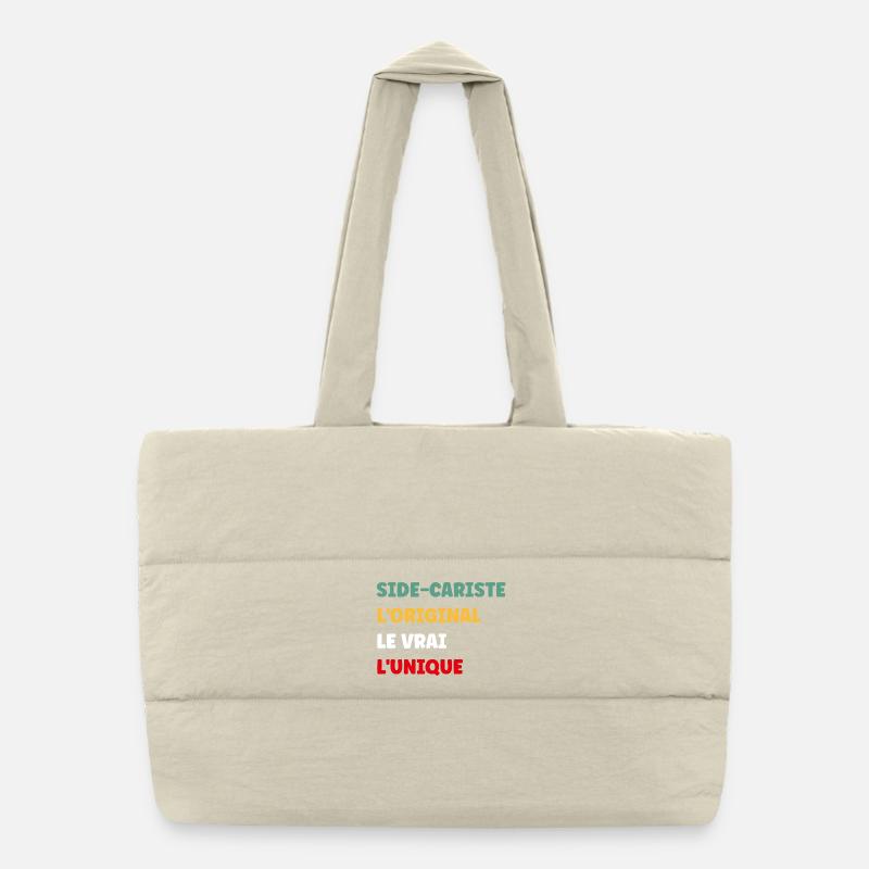 Sidecariste Original Le Vrai Unique Sac shopping matelassé