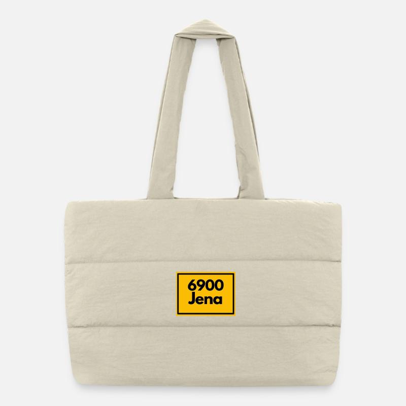 ZIP RÉTRO 6900 JENA, OSTALGIE RDR PUIS CADEAU Sac shopping matelassé