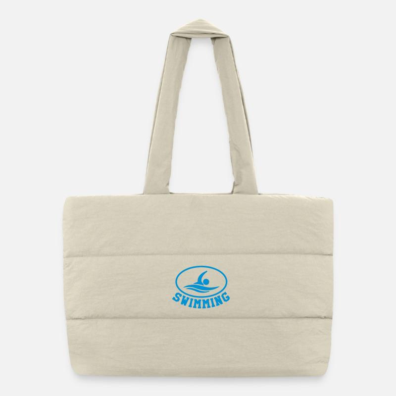 Swimming Puffer-Einkaufstasche
