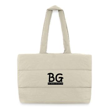 BG en toutes circonstances - Sac shopping matelassé - blanc naturel - Devant