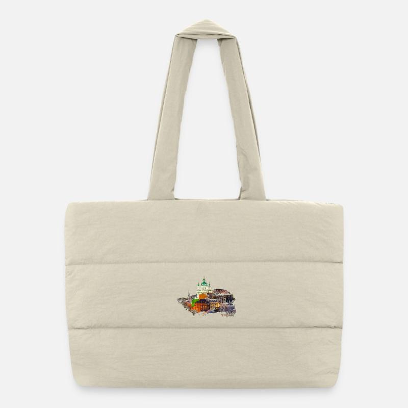 Kiew Puffer-Einkaufstasche