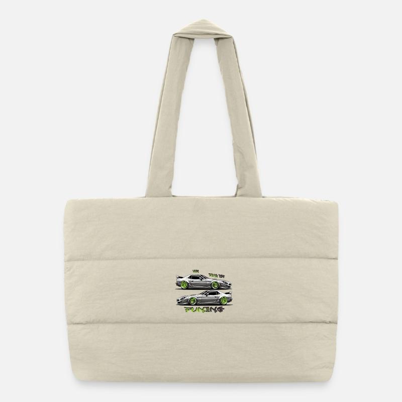 My thing is tuning Puffer Shopping Bag