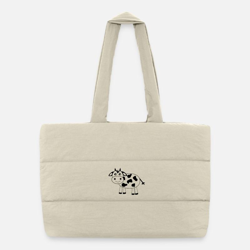 Sac shopping matelassé