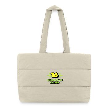 Complaining Charentais - Puffer Shopping Bag - natural - Front