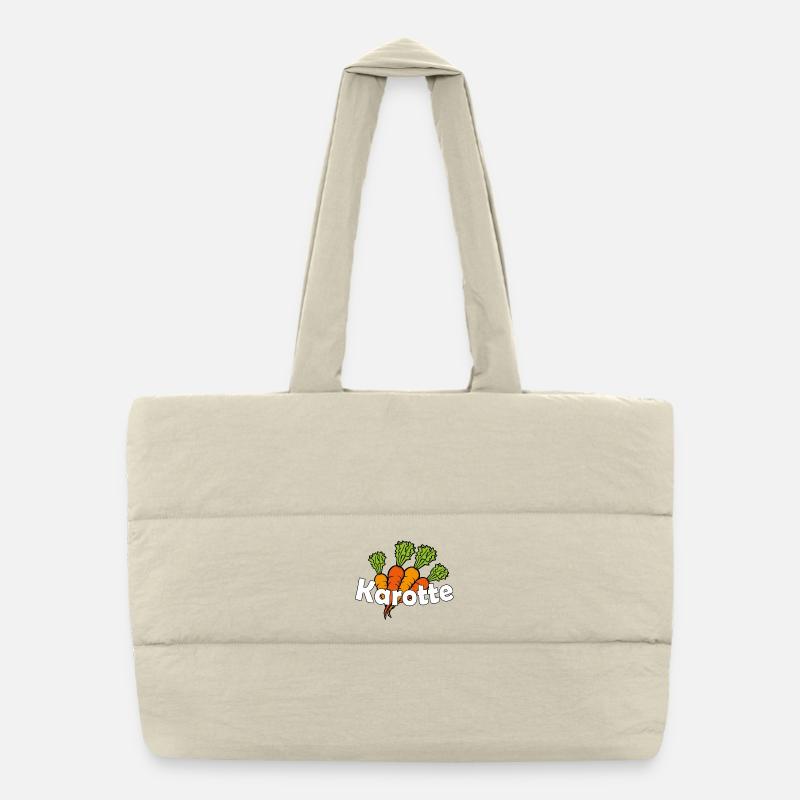 Carotte Sac shopping matelassé