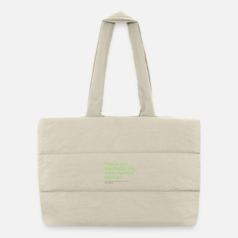 Puffer Shopping Bag