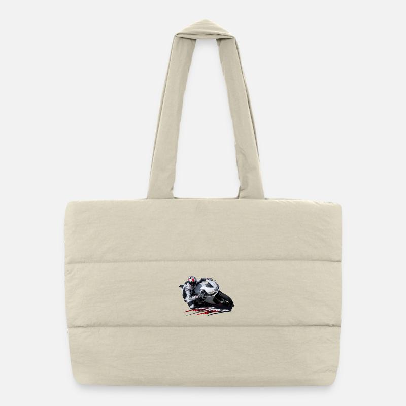 Sport automobile Sac shopping matelassé