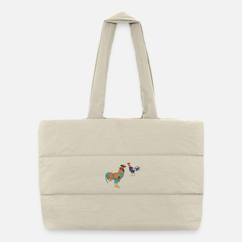 Sac shopping matelassé