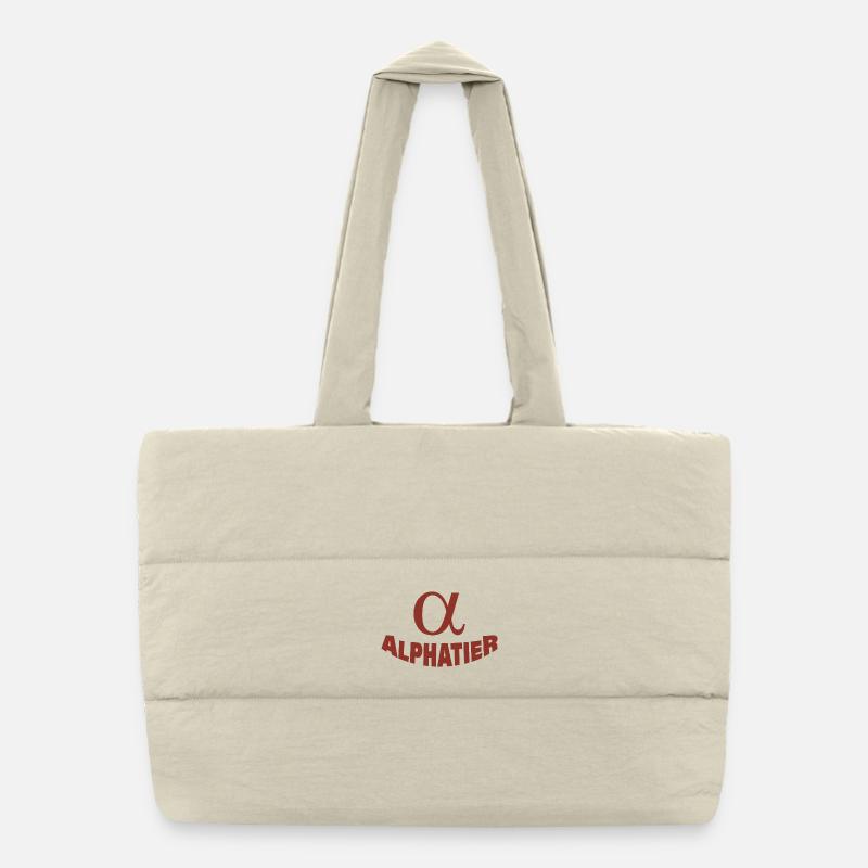 Sac shopping matelassé