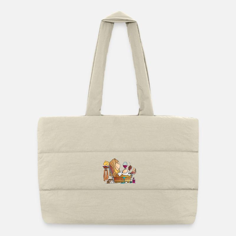 Puffer Shopping Bag