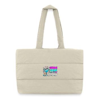 Girls Gone Cruising 2026 Family Vacation Trip - Puffer Shopping Bag - natural - Front
