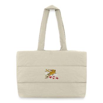 Rostocker Greif 3D - Puffer Shopping Bag - natural - Front