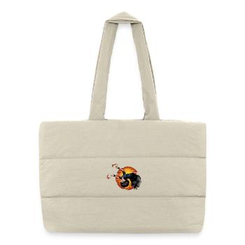 Backflip Anime Manga Figure - Puffer Shopping Bag - natural - Front