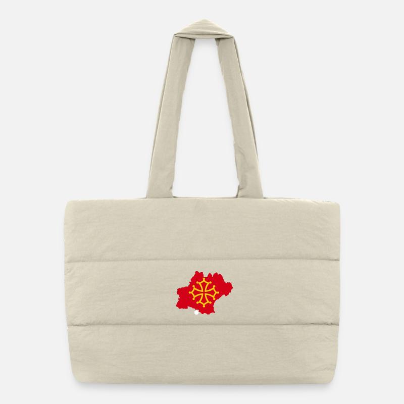 Occitanie Sac shopping matelassé
