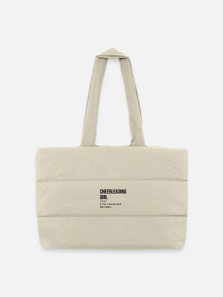 Cheerleader Cheerleader Cheerleader - Gesteppte Shopping Bag - Naturweiß