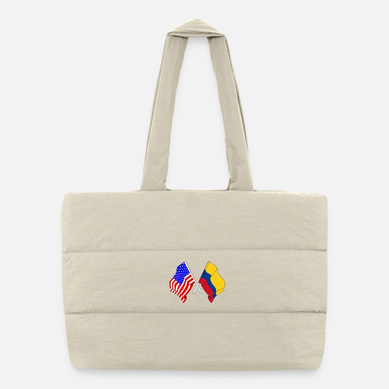 Pavillon des États-Unis, Colombie Sac shopping matelassé