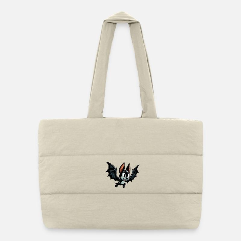 Fledermaus Puffer-Einkaufstasche