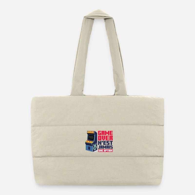 Sac shopping matelassé