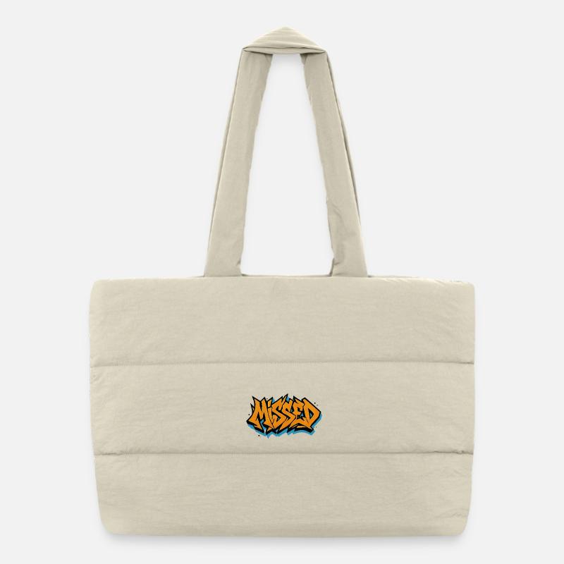 Graffiti Merch - Puffer Shopping Bag - natural