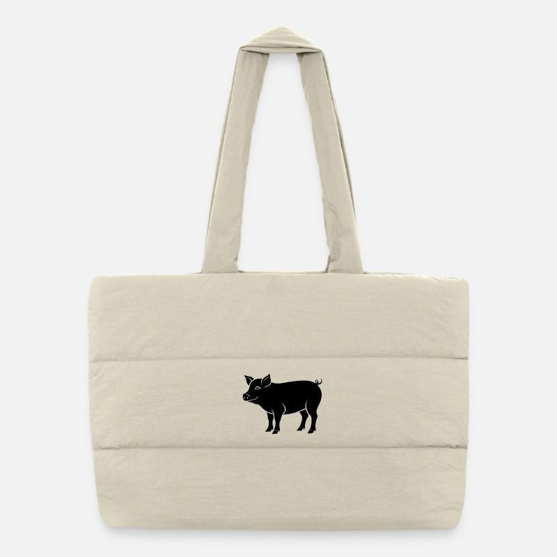 Sac shopping matelassé