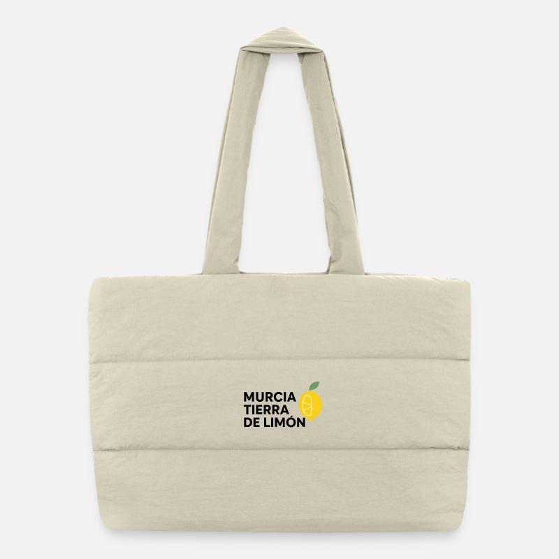 Design murcien Sac shopping matelassé