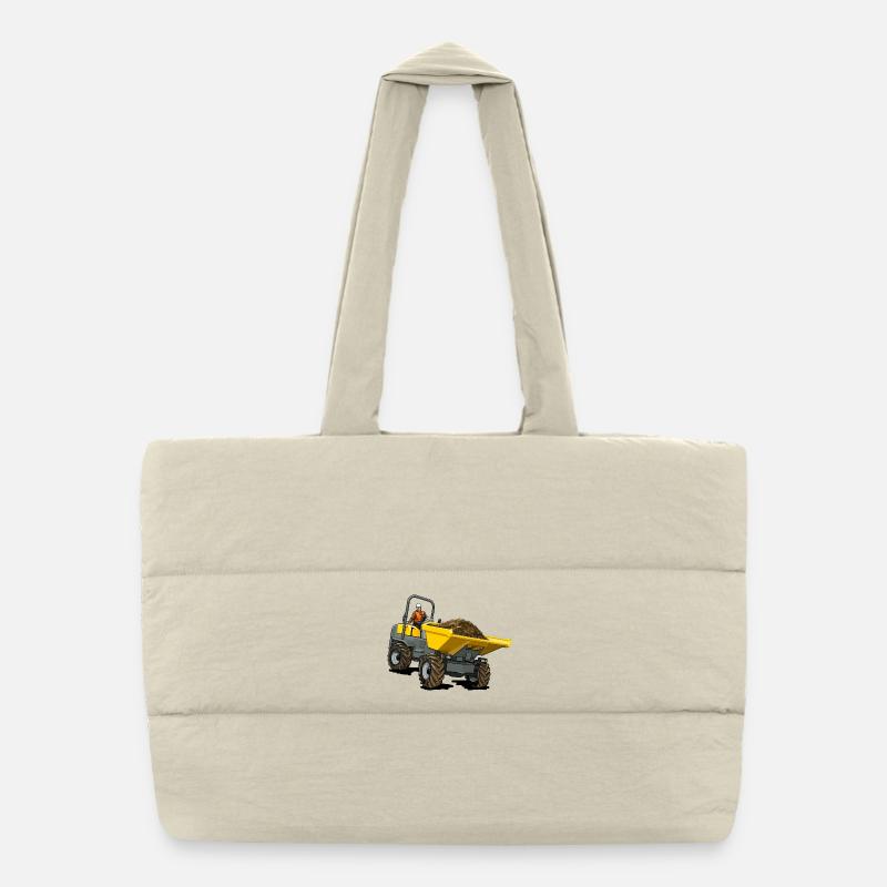 Dumper, Vorderkipper Puffer-Einkaufstasche