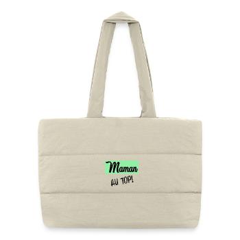 MOM - Puffer Shopping Bag - natural - Front