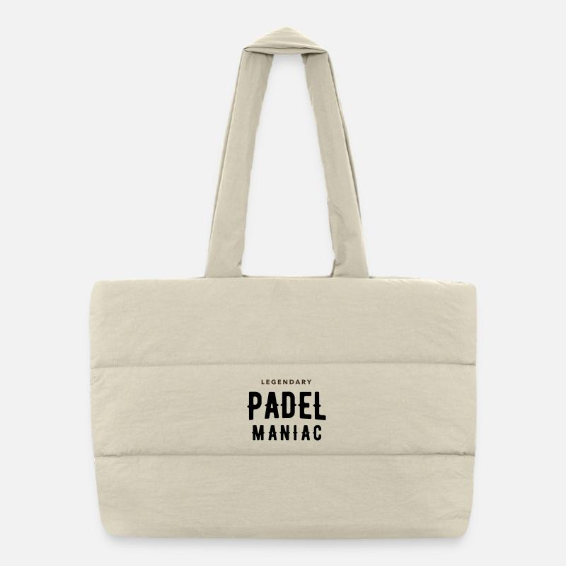 padel maniac Puffer Shopping Bag