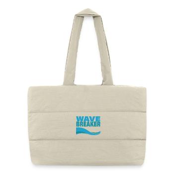 WAVE BREAKER - Puffer-Einkaufstasche - Naturweiß - Vorne