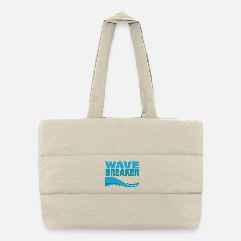 WAVE BREAKER Puffer-Einkaufstasche