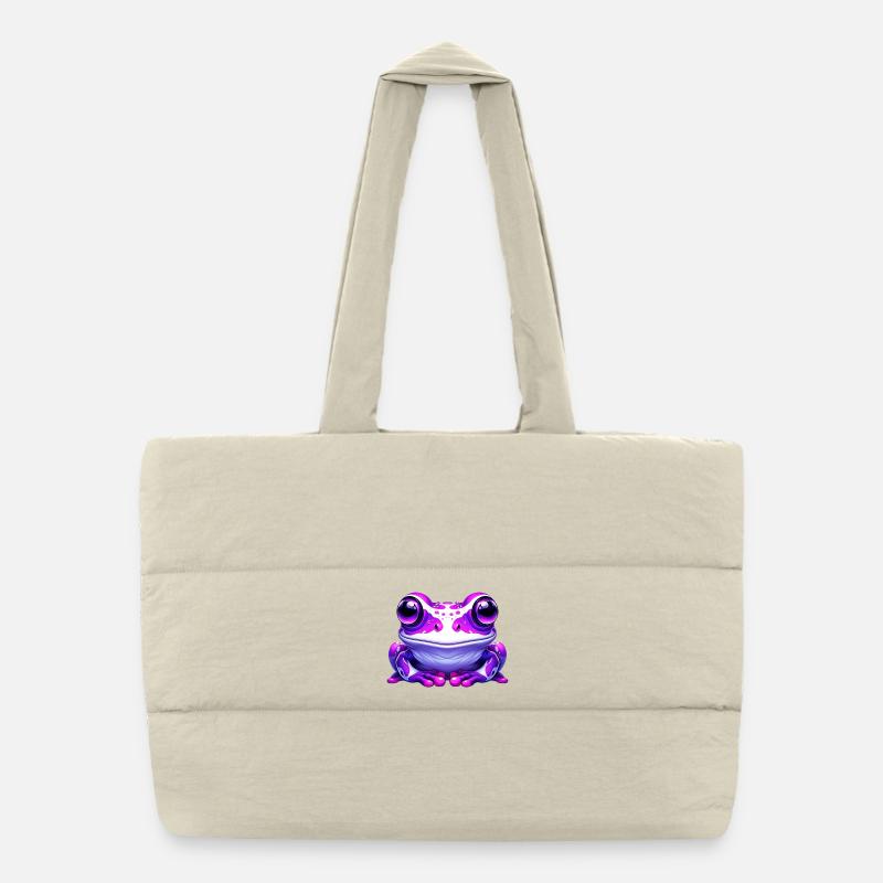 Grenouille Sac shopping matelassé