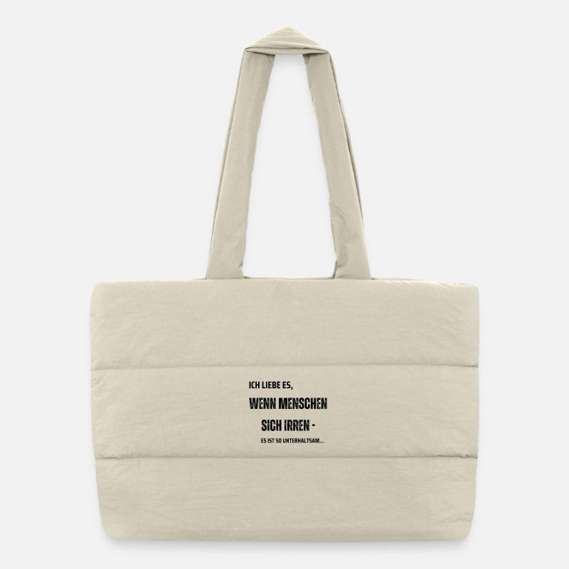 Puffer Shopping Bag