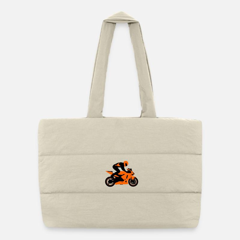 Cascadeur à moto Sac shopping matelassé