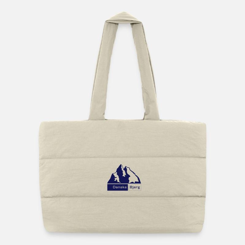 Danske Bjerg Puffer Shopping Bag