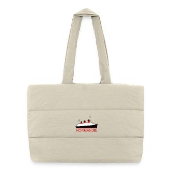 NORMANDY PACKAGE - Puffer Shopping Bag - natural - Front