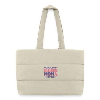 Billiard mother - Puffer Shopping Bag - natural - Front