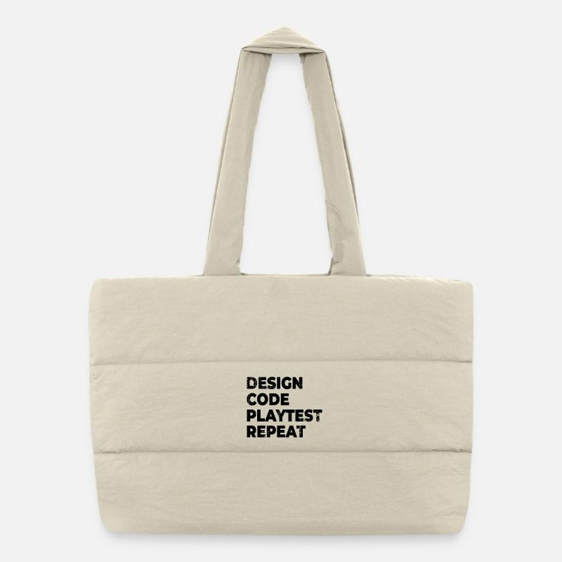 Design Code Playtest Review Puffer Shopping Bag
