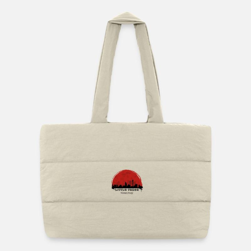 Little Tokyo Puffer-Einkaufstasche